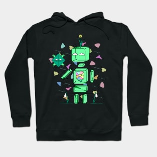 Geometric Buddy celebrating 1 day of spring Hoodie